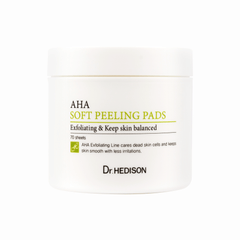 Dr Hedison AHA Soft Peeling Pads (70 sheets) - eSkinCare - Dr Hedison