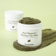 Dr Hedison Real Mugwort Heating Clay Pack (265g) - eSkinCare - Dr Hedison